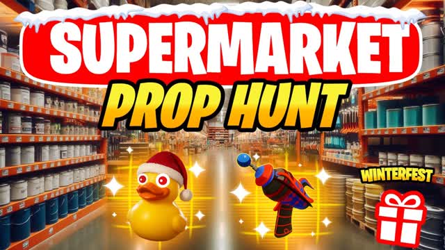 SUPERMARKET PROP HUNT 🛒 hide and seek