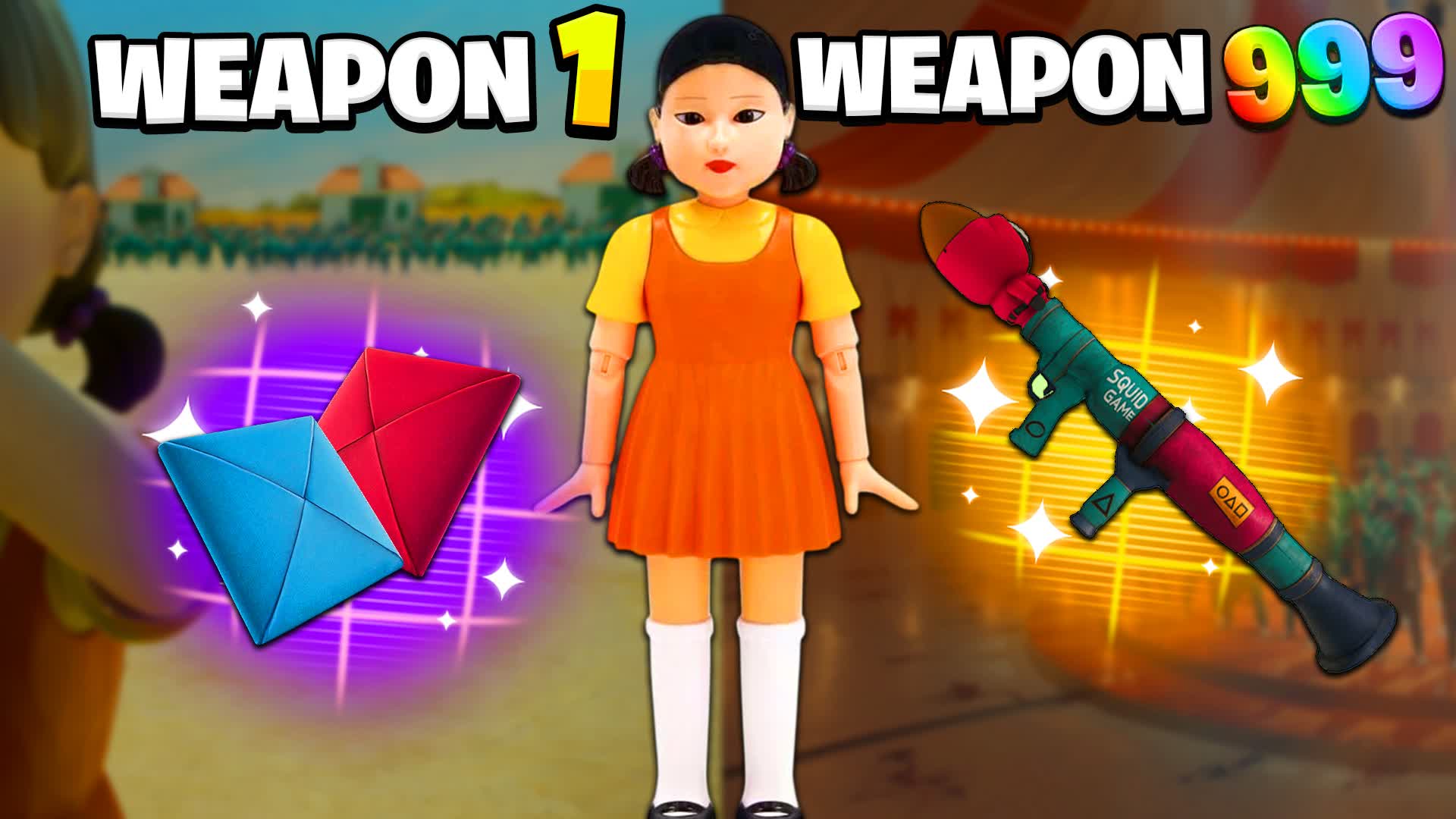 SQUID ONE SHOT GUN GAME 오징어 게임
