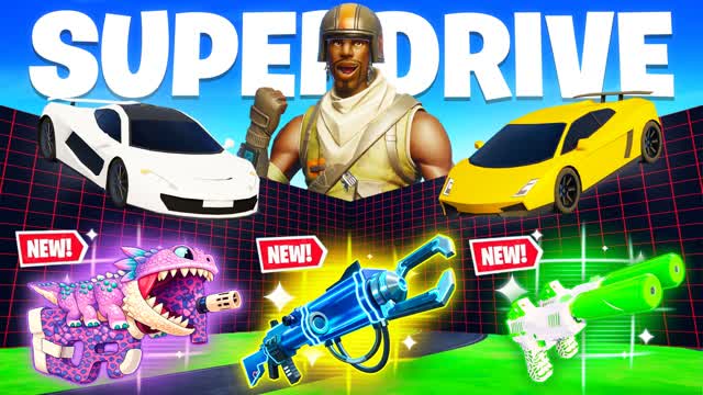 SUPER DRIVE 1V1 - ALL GUNS & VEHICLES