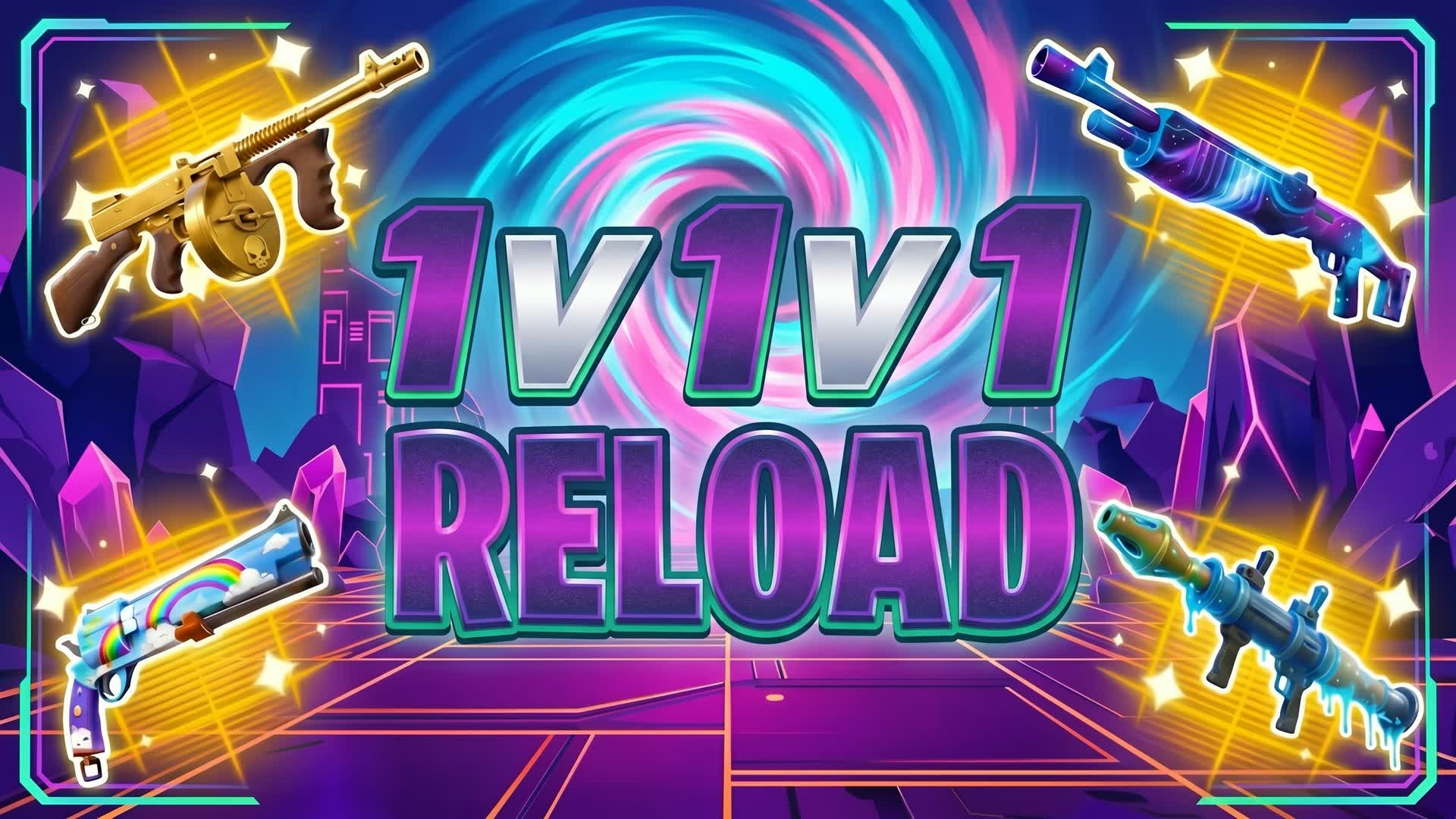⭐️1v1v1 リロード🎯 GOAT
