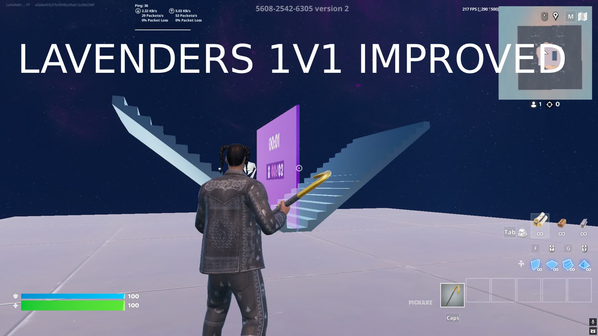 LAVENDER'S 1V1, Fortnite island 5608-2542-6305 by lavenderyt