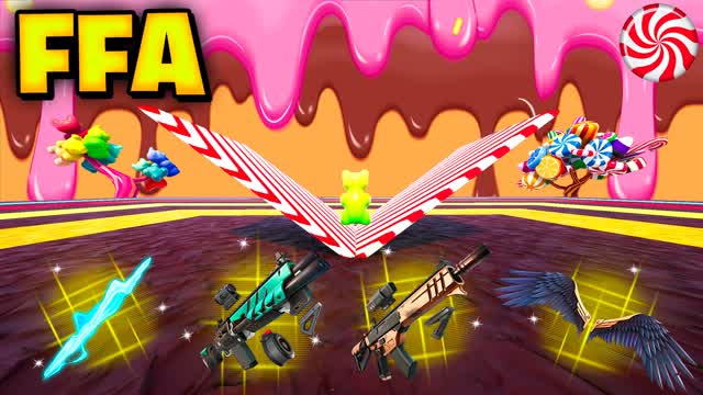 1V1 FFA CANDY BUILD FIGHTS! 🍭