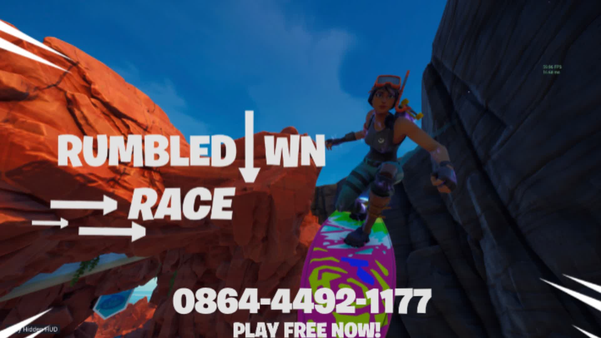 Rumbledown Race! 🐬🚤 0864-4492-1177 by partial - Fortnite Creative Map ...