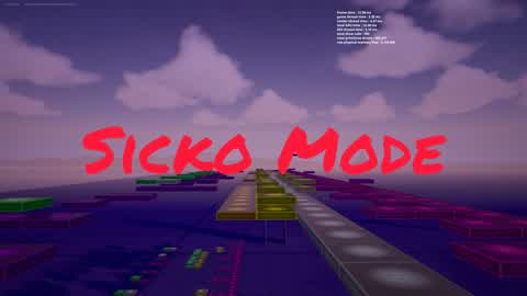 Sicko mode Fortnite Music Block Cover