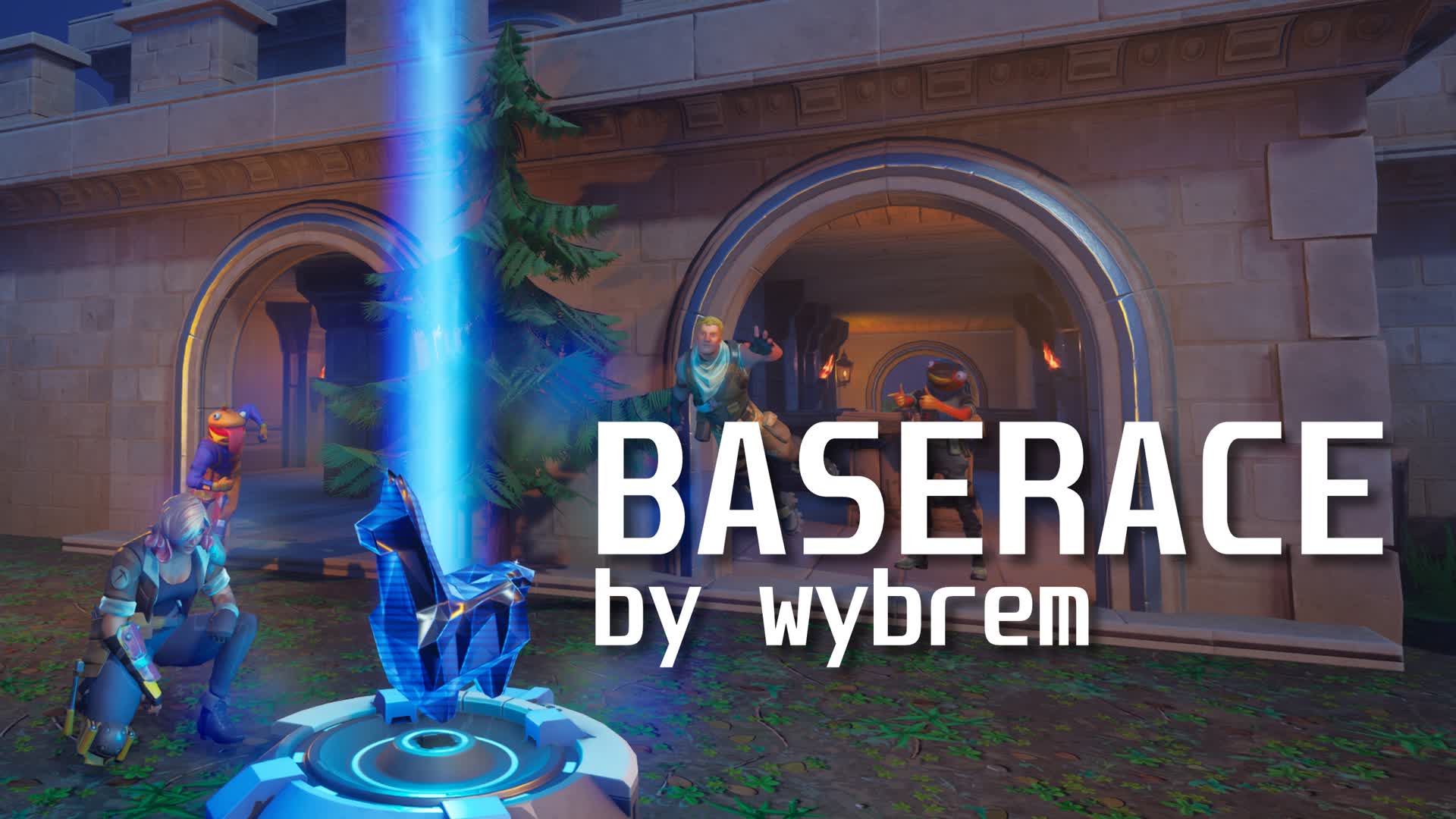 BASERACE WOLF SERIES 7794 1241 8191 By Wybrem Fortnite Creative Map 