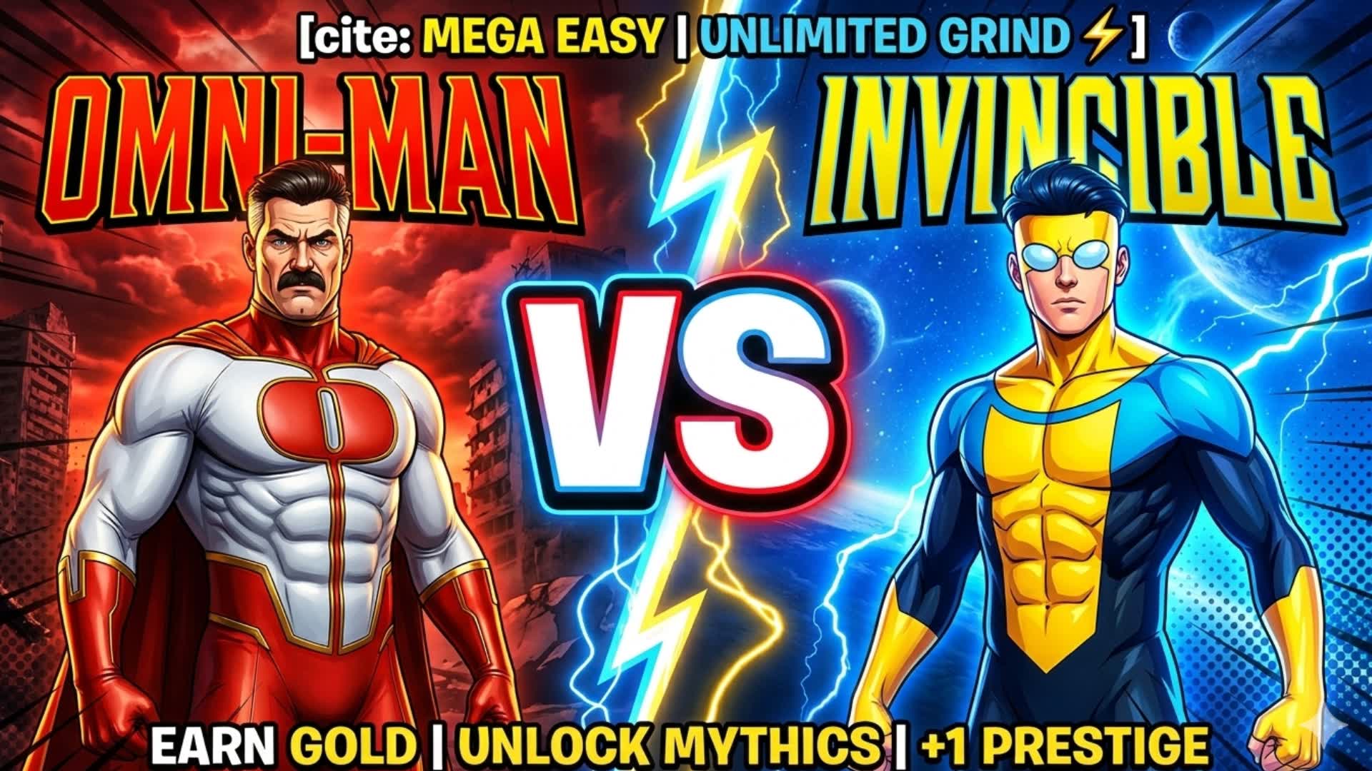 インベンシブル vs オムニマン