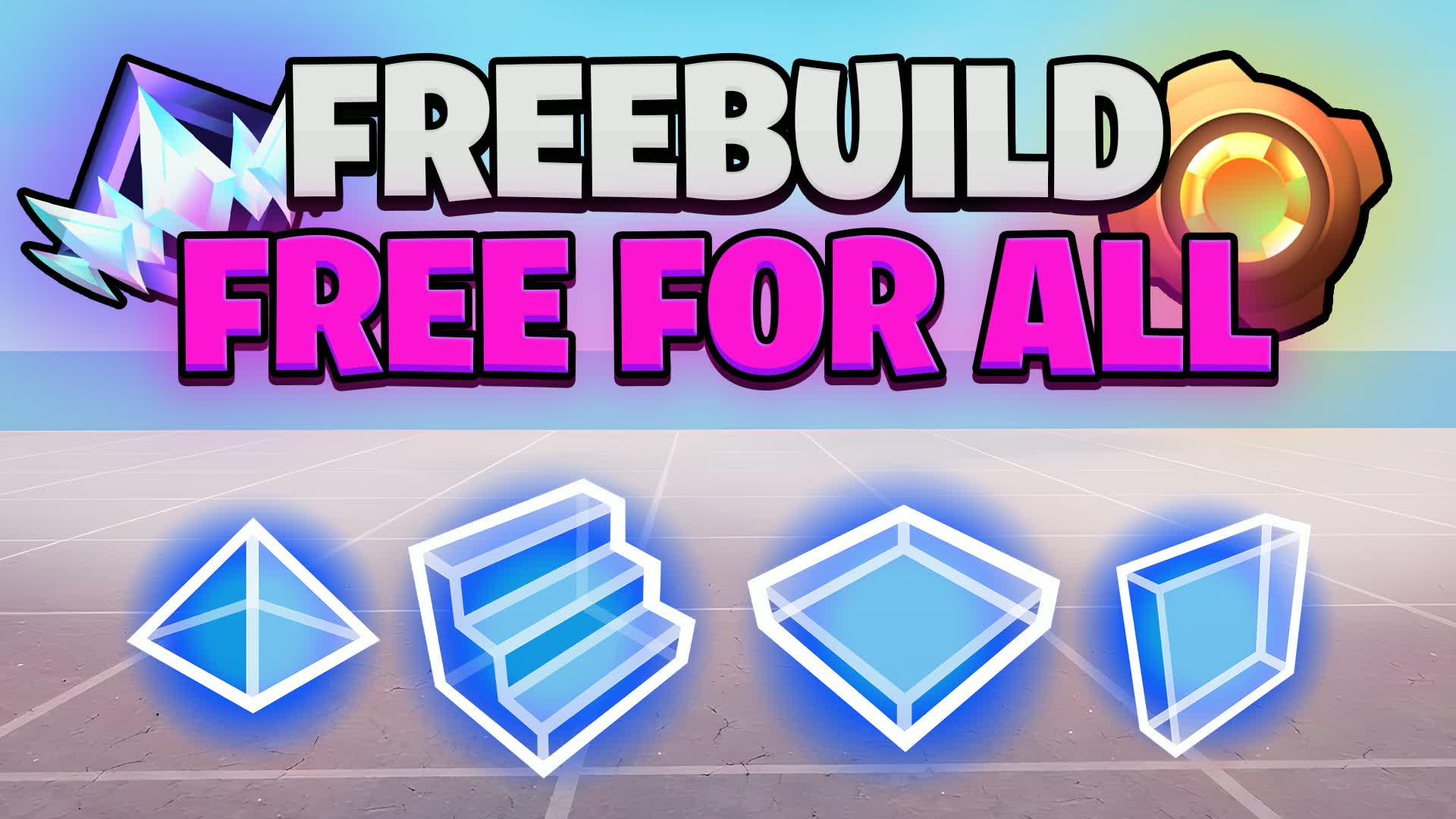 1v1 FREEBUILD 1v1v1 FREE BUILD TRAINING
