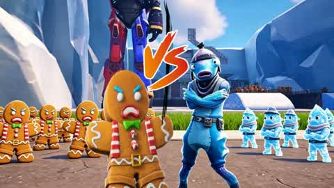 Gingerbread men vs zour kinder pvp