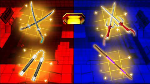 BOUNCY RED VS BLUE (TMNT)🔴🔵