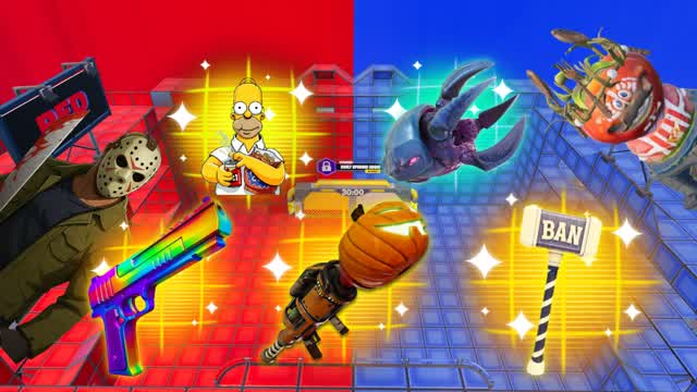 SPOOKY RED VS BLUE 🔴🔵