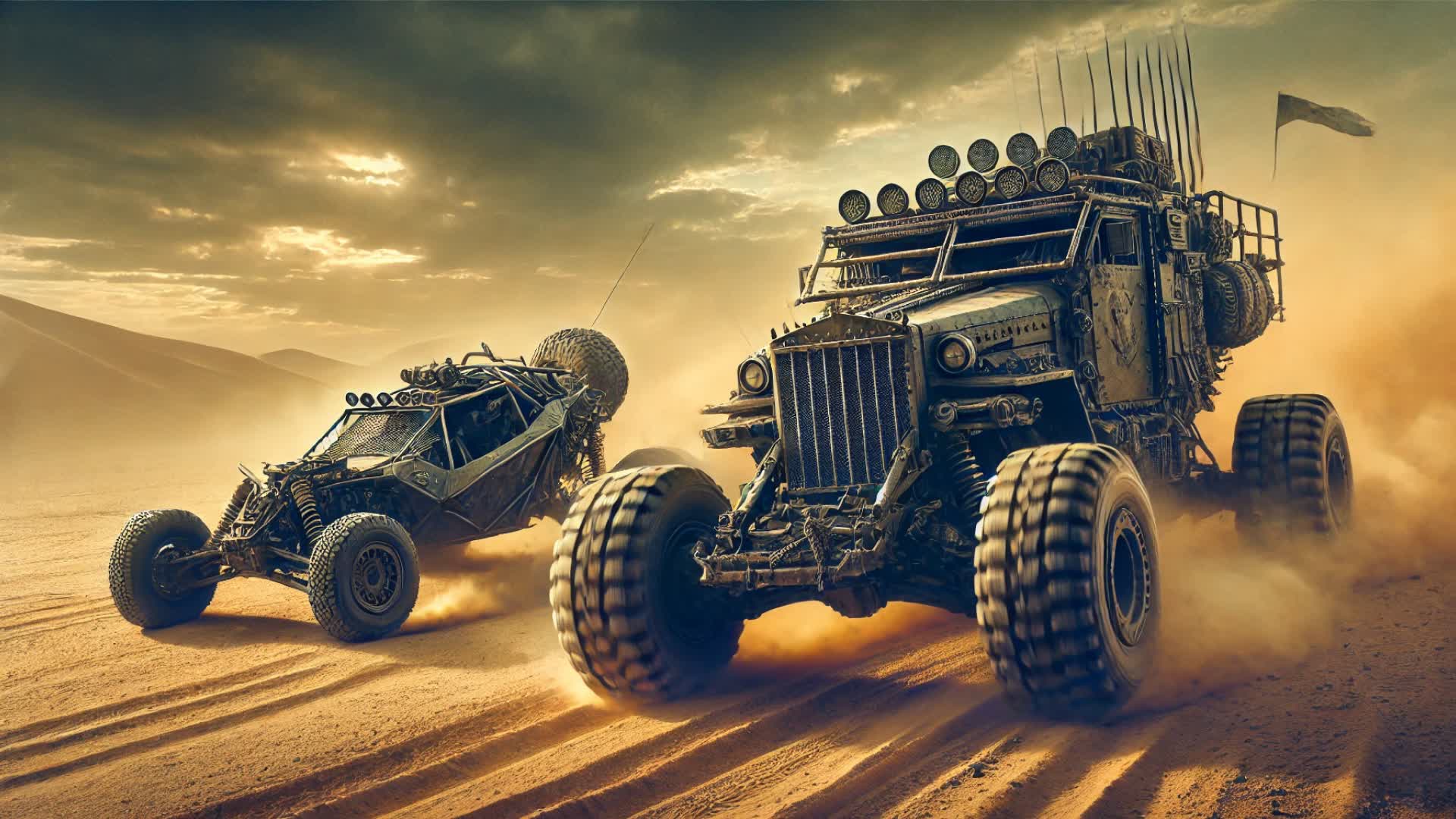 🏜️ Fury Road Build FFA 🏡Driving Racing