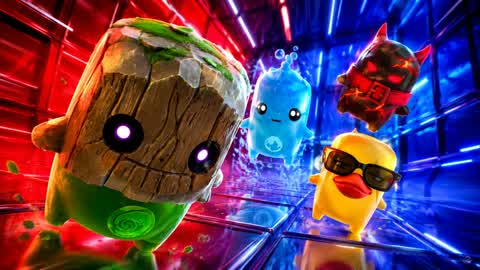 RED VS BLUE SKILL CHARGE 🔴🔵