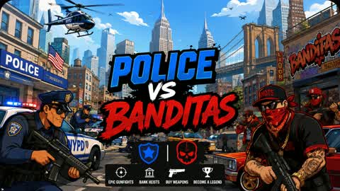 POLICE VS BANDITAS