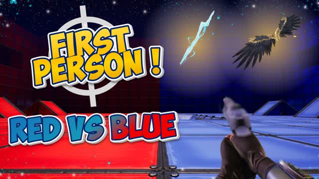 FIRST PERSON - RED VS BLUE 🔴🔵