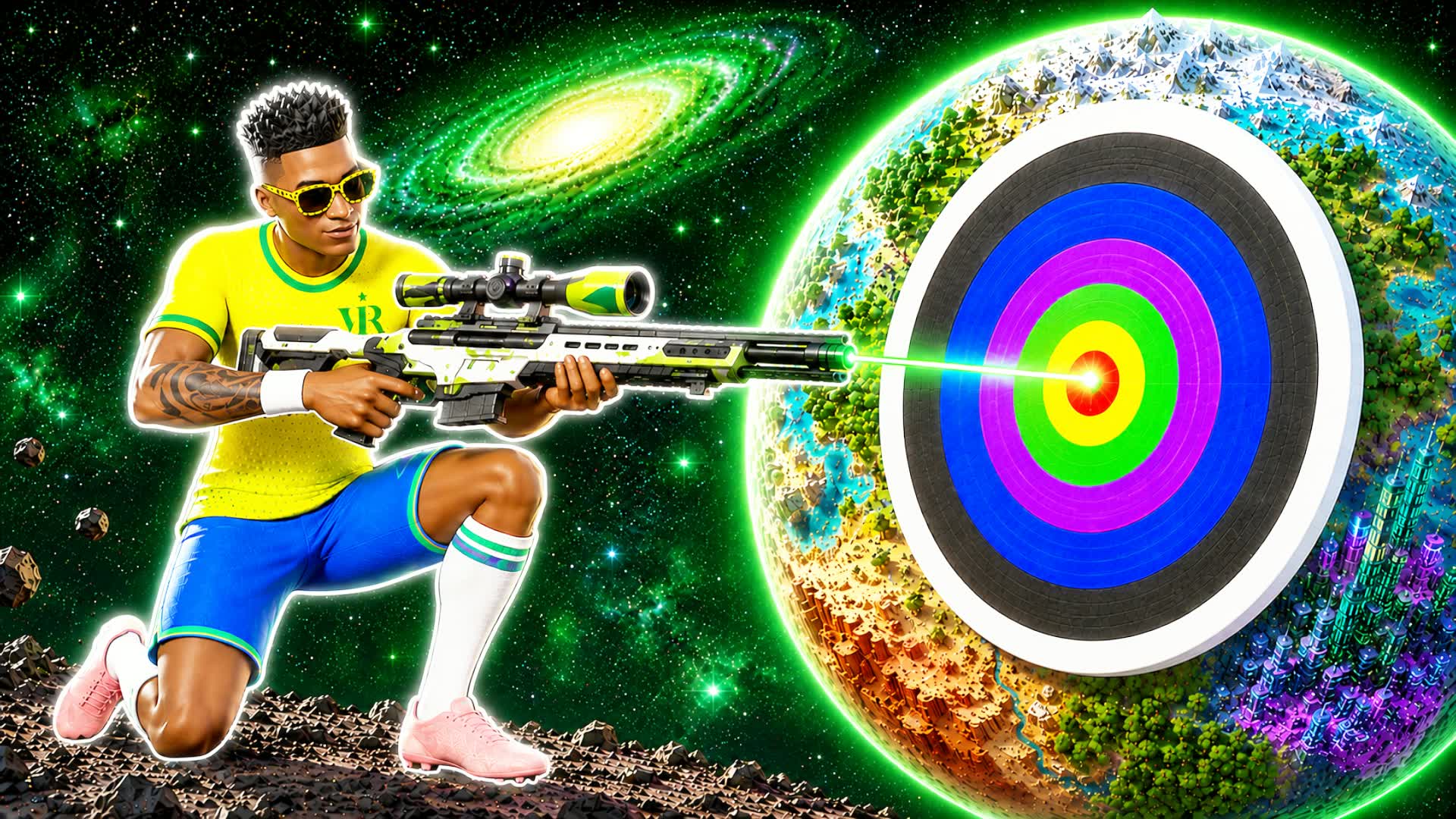 🎯⚽SOCCER TRICKSHOT PARKOUR SCORE🥅