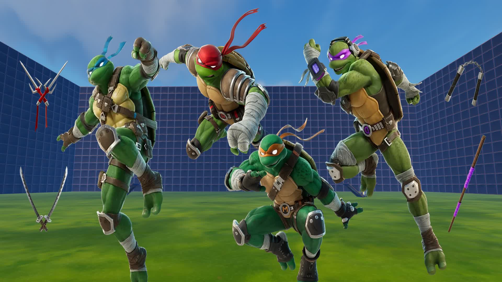 全武器使用FFA 1v1 [TMNT]