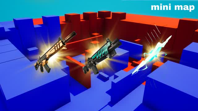 RED VS BLUE (mini map)🔴🔵