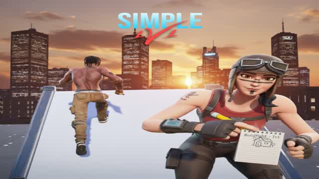 SIMPLE 1V1 BUILD FIGHTS🌴