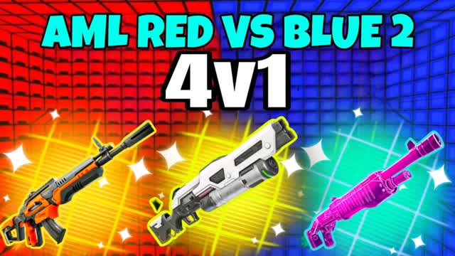 AML RED VS BLUE 2 🌟 4V1