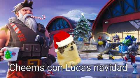 Cheems con Lucas Navidad :3