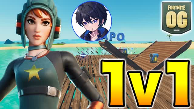 🏖BEACH 1V1 BUILD FIGHTS🏖(2Players)