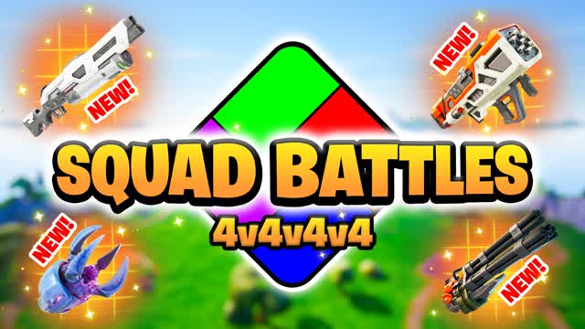 SQUAD BATTLES 4v4v4v4