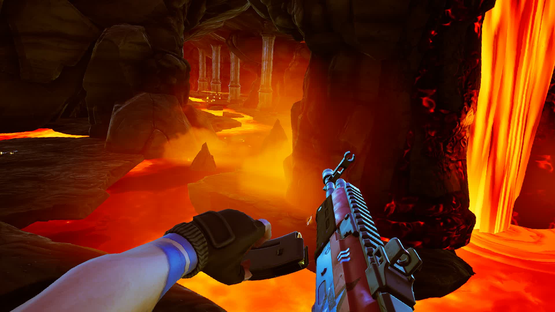 FLOOR IS LAVA FPS
