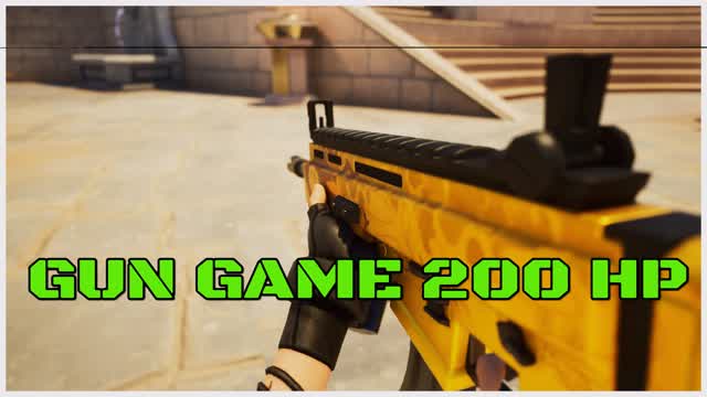 GUN GAME 🔫 200 HP 🎯