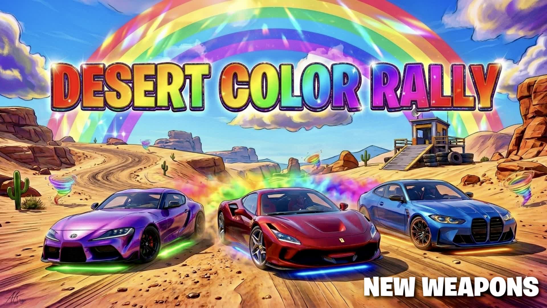 🏜️ DESERT COLOR RALLY