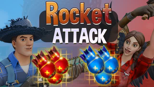 Rocket Attack Red vs Blue đŽđ”
