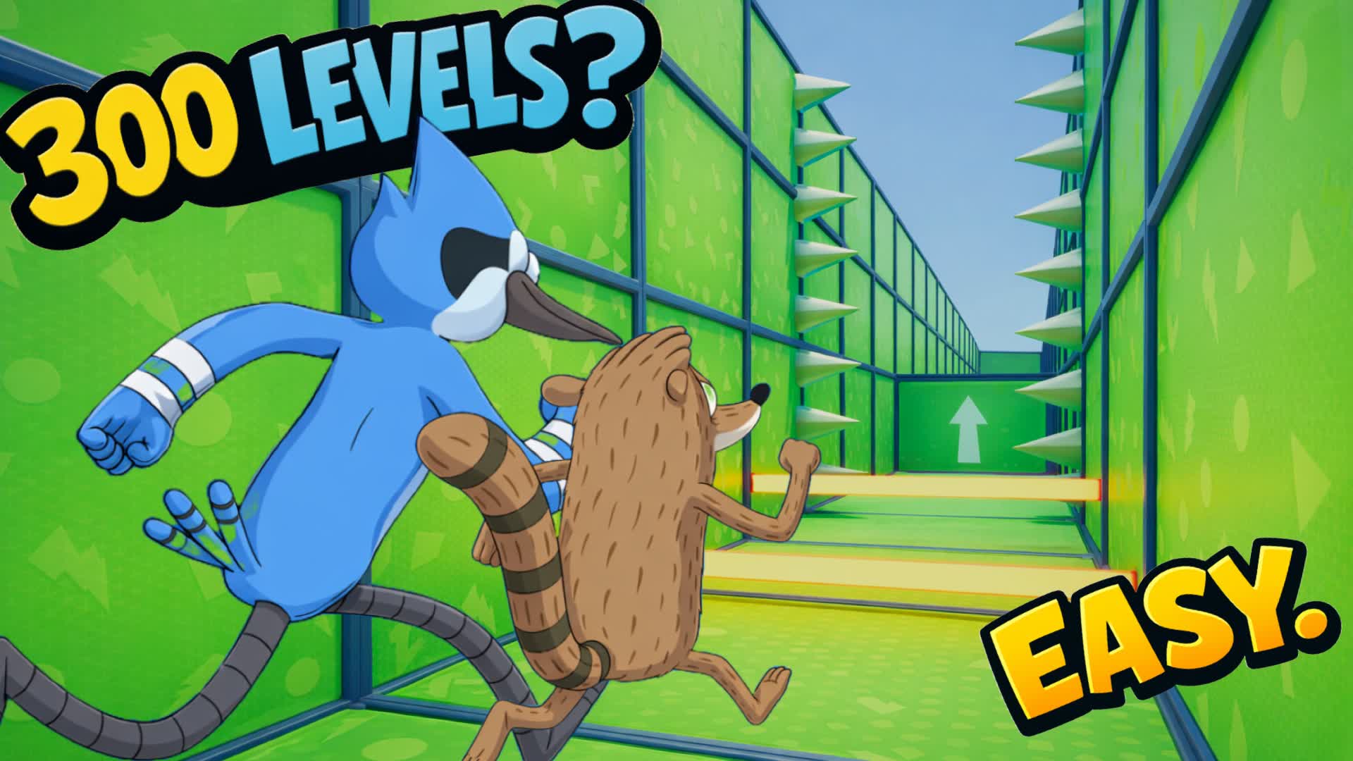 PARKOUR 301 LEVELS DEATHRUN EASY / HARD