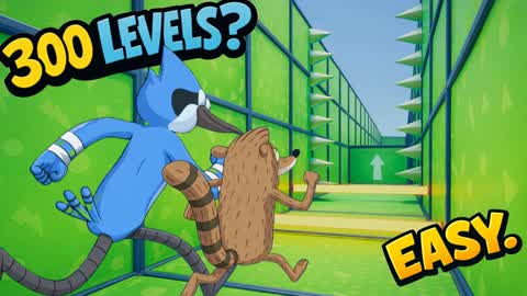 PARKOUR 301 LEVELS DEATHRUN EASY / HARD