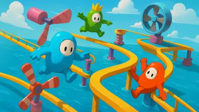 SMART PARKOUR FALL GUYS