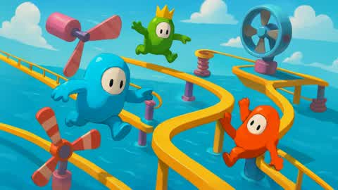 SMART PARKOUR FALL GUYS