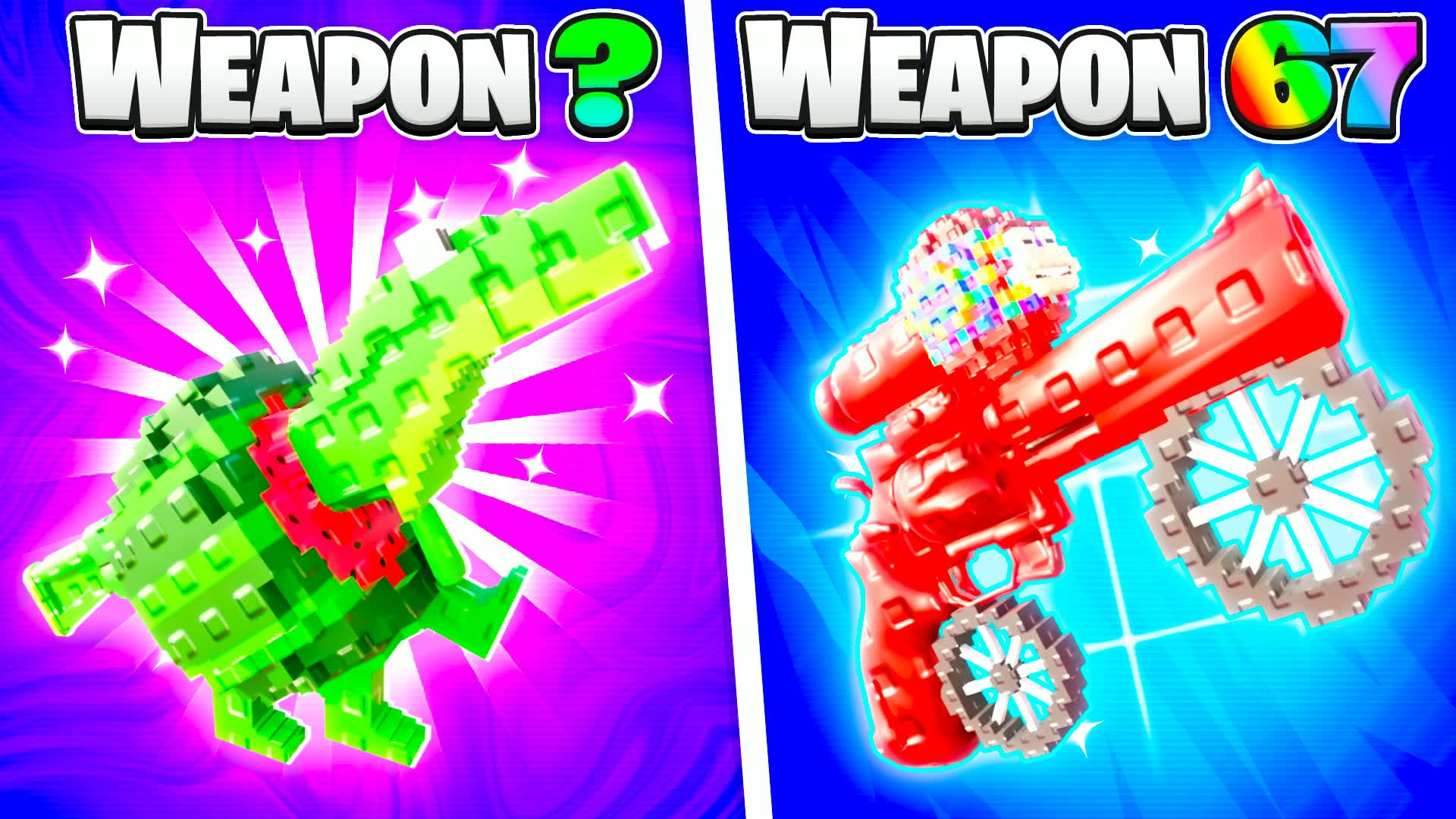 😎 BRAINROT GUN GAME 🔫 KPDH ONE SHOT