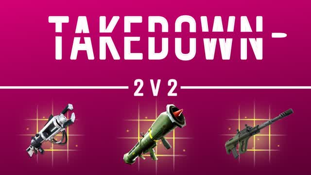 TAKEDOWN 2v2/1v1 (7 new maps)!