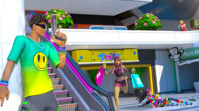 Capture 1 – Dubai Shopping Mall Gun Game