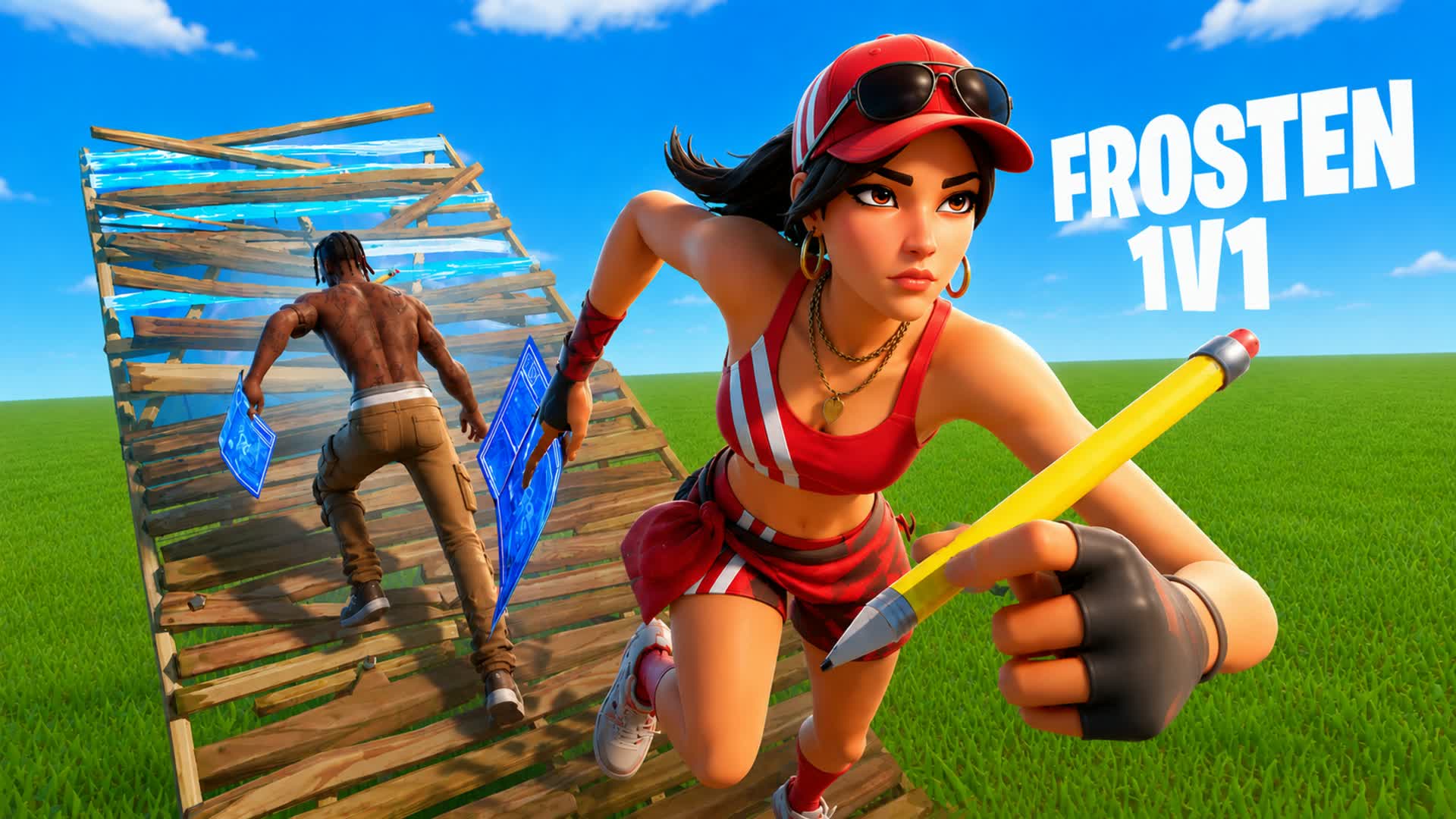 FrostenYT 1V1 BuildFight!