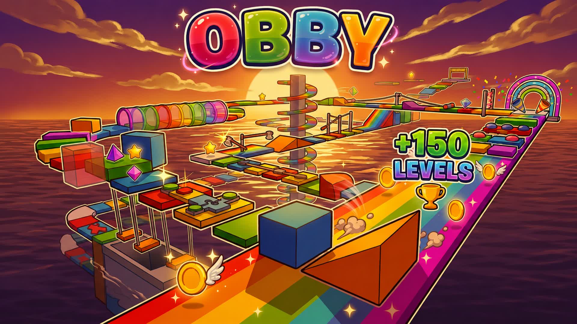 OBBY-150 LEVELS