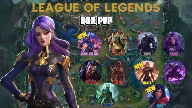 LEAGUE OF LEGENDS BOX PVP