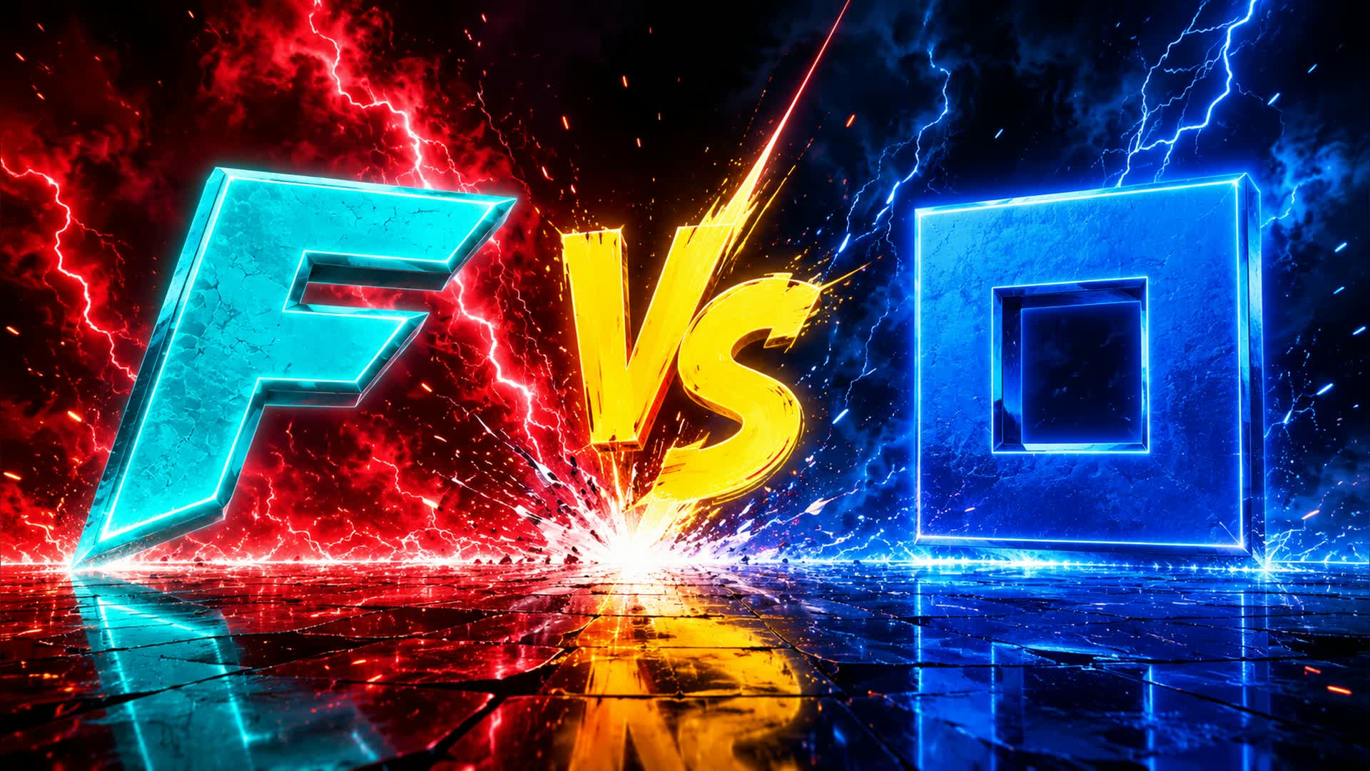 BIG RED VS BLUE! 🔴🔵 MEGA BLAST!