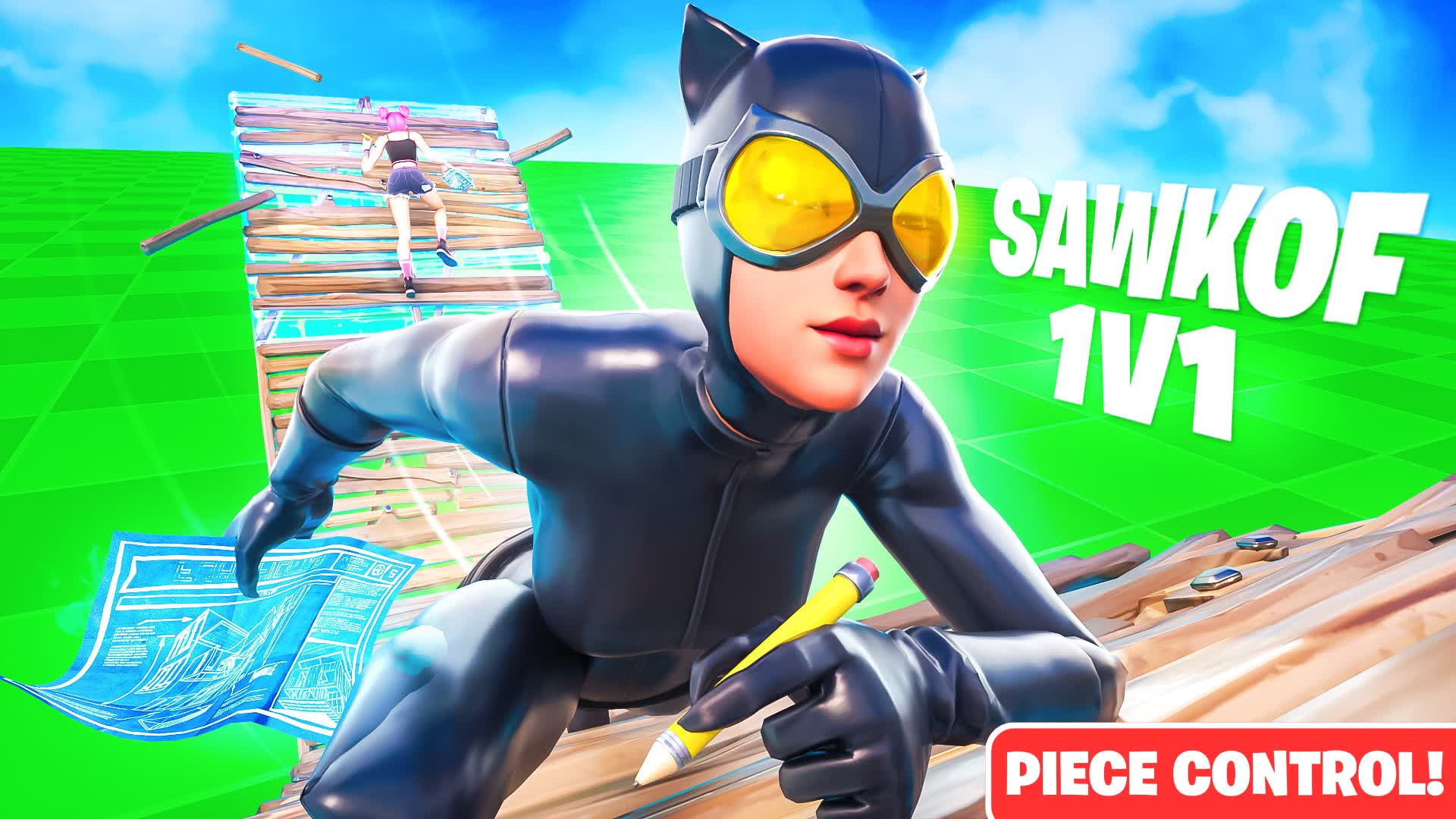 SAWKOF 1V1 BUILD FIGHT (200 PUMPS)