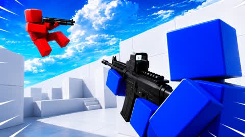 RIVALS RED VS BLUE 🔴🔵 JUMP IN ACTION!