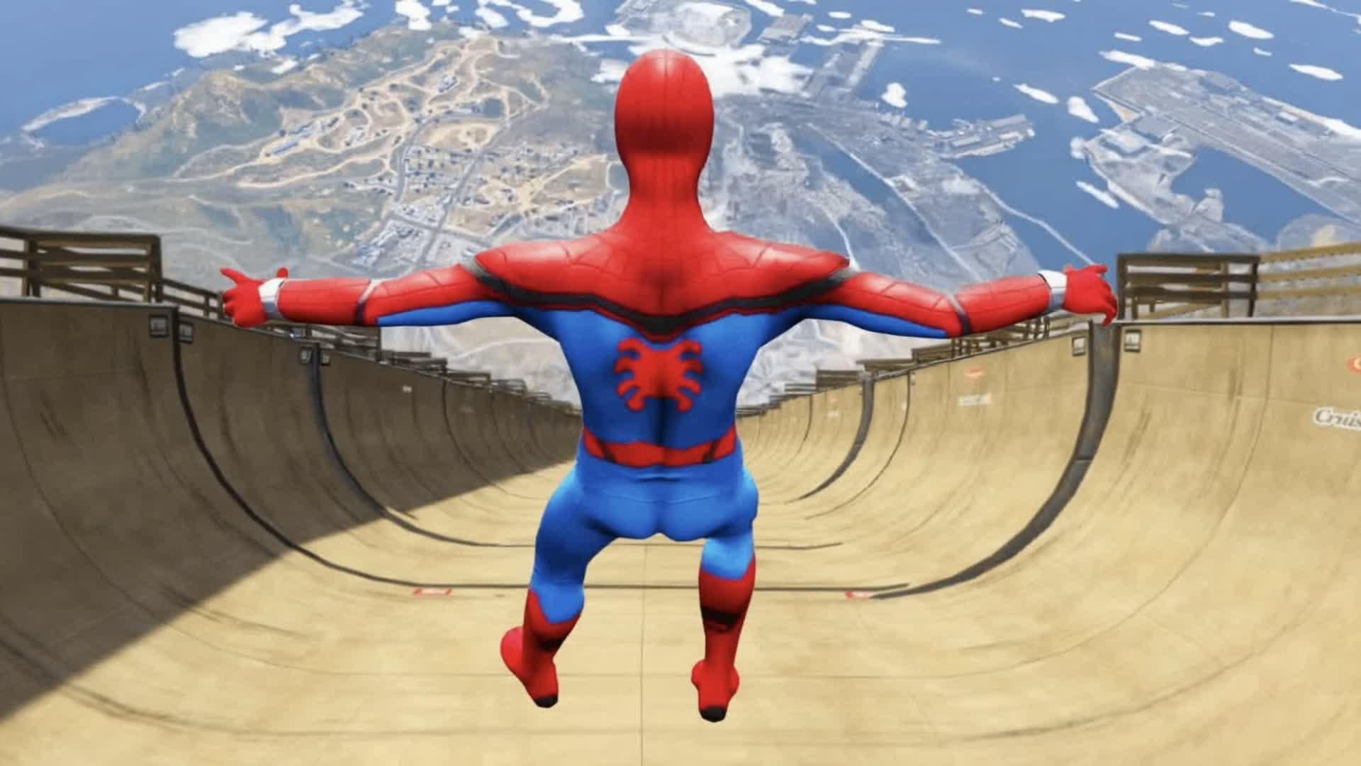 SPIDERMAN RAMP
