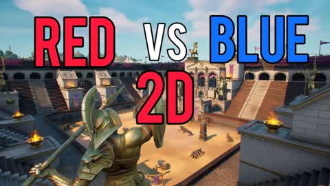 2D COLISEUM RED VS BLUE