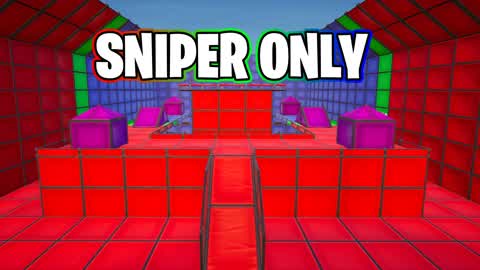 🔴🔵SNIPER ONLY RED VS BLUE FIRST PERSON