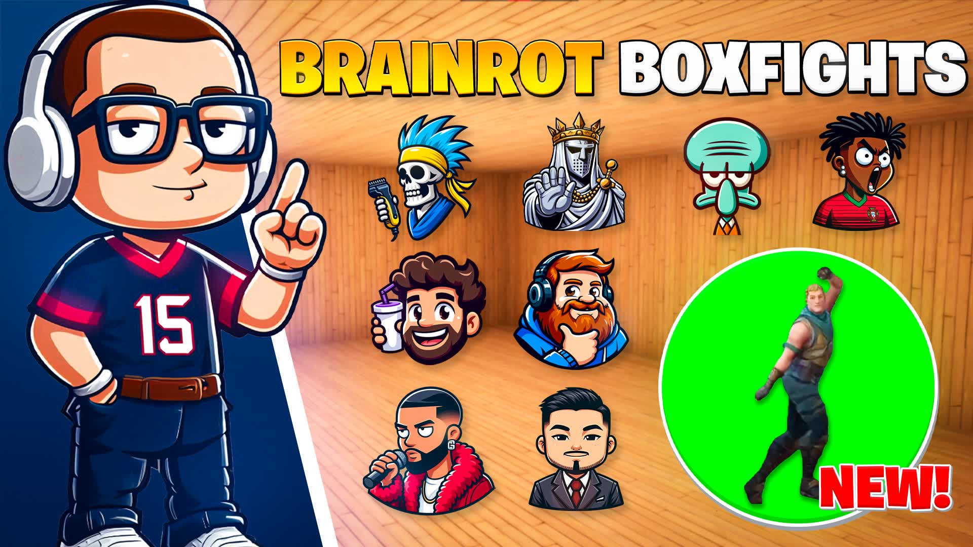 BRAINROT BOXFIGHT 3649-3538-1831 by chelofn - Fortnite Creative Map