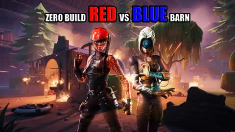 Zero Build Red Vs Blue Barn
