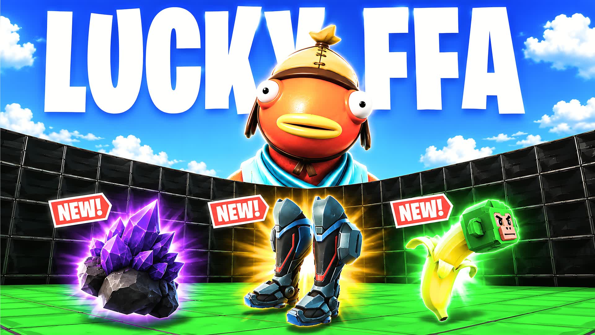 LUCKY FFA - ALL WEAPONS & RIDES [FFA]