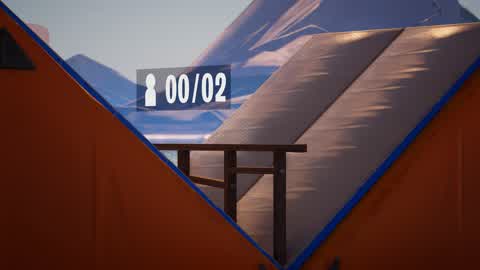 1v1 Build Fight map